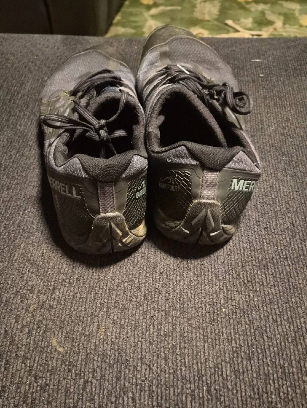 Merrell Men’s Black Low-Profile Trail Running Shoes